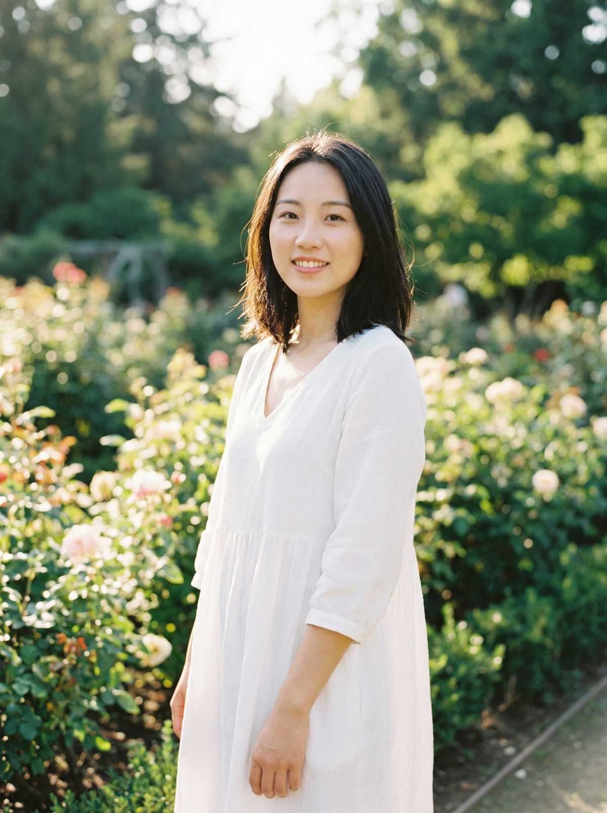 反差清新美女写真视频